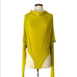 Norma Kamali Yellow Bodysuit